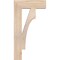 Ekena Millwork Westlake Block Smooth Bracket, Douglas Fir, 3 1/2"W x 14"D x 26"H BKT04X14X26WTL05SDF - alternate 3